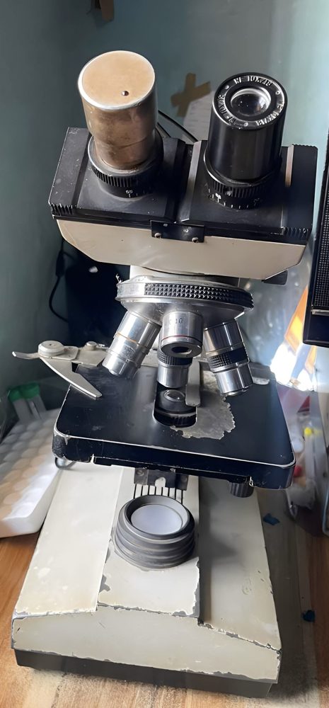 Binocular Compound Laboratory Microscope