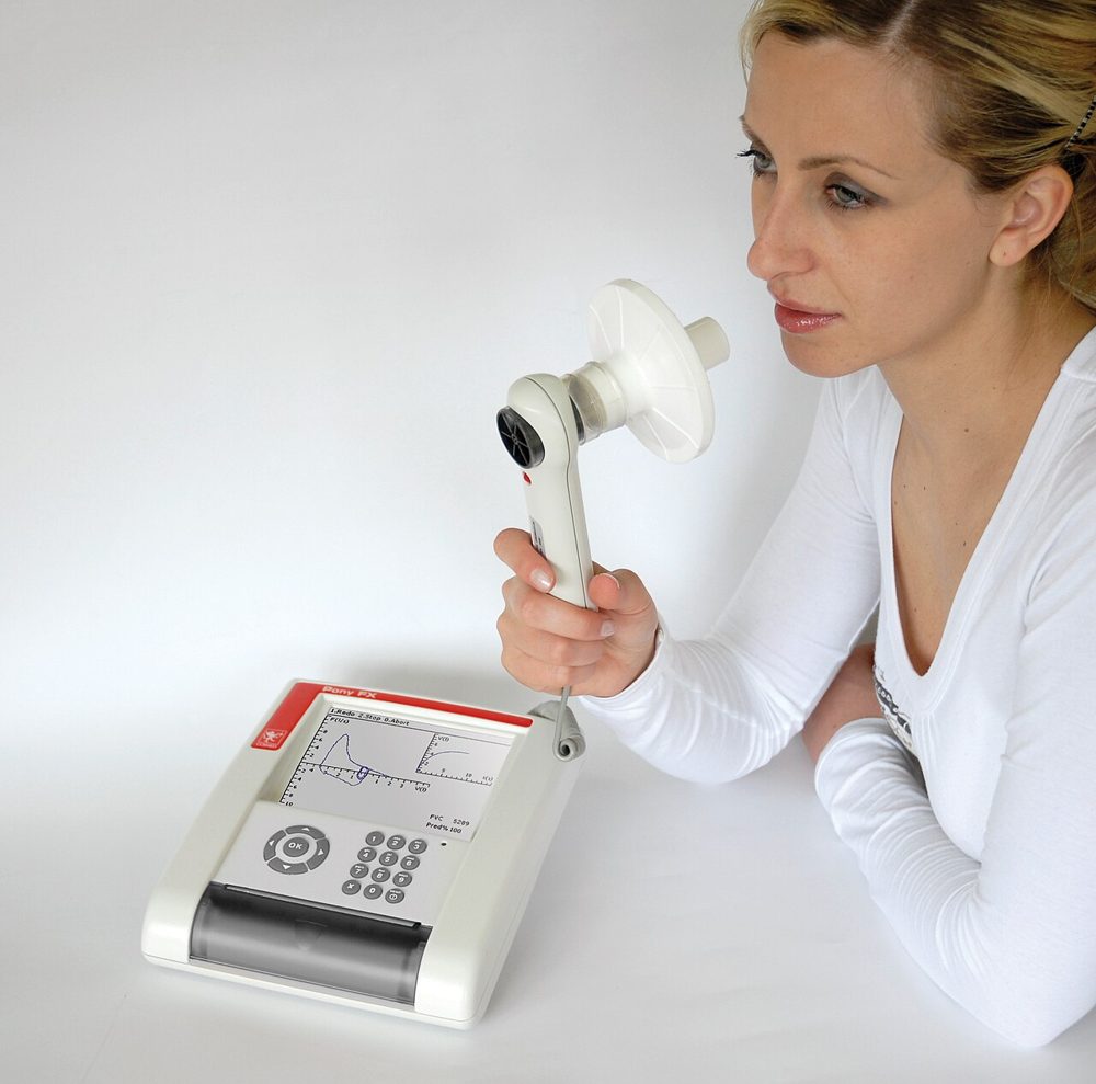 Desktop Spirometer with Built-in Printer